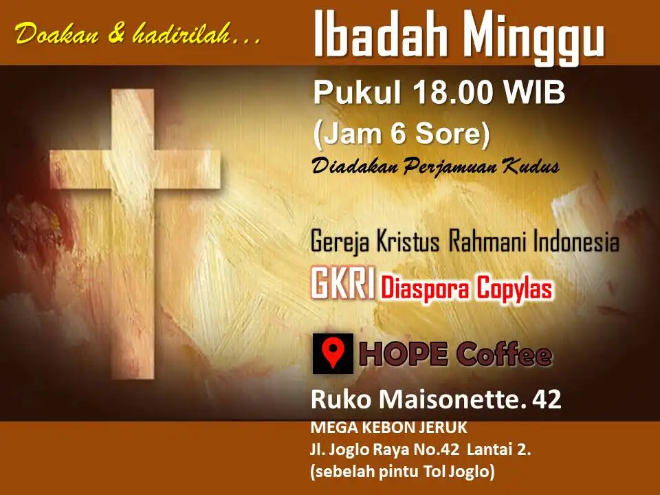 Ibadah Sore M1 Agustus 2025
